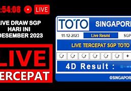 Result Sgp Hari Ini Live Draw Sgp